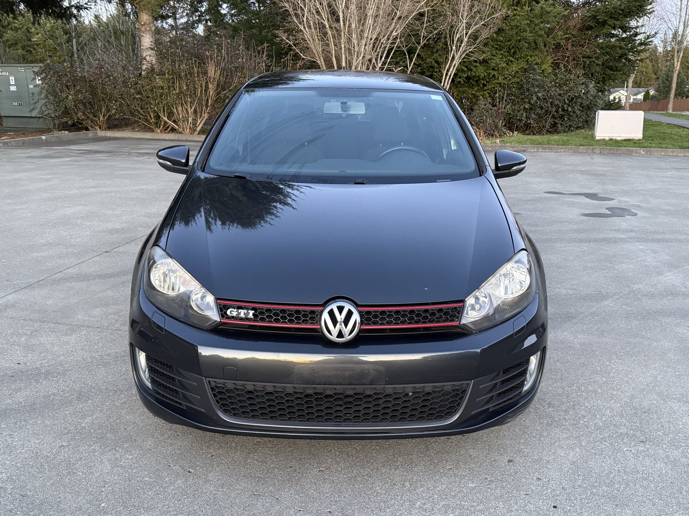 2011 VW GTI after repair