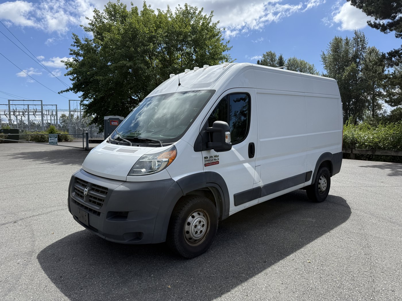 2015 RAM ProMaster after repair